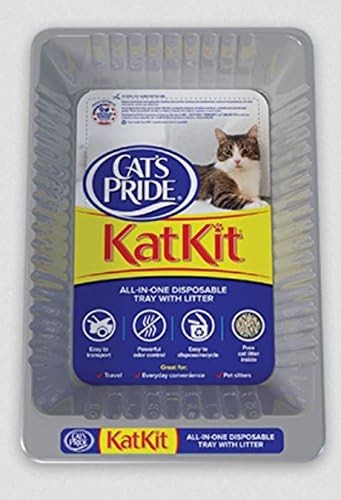 Disposable Litter Pan Includes Pan & Litter All In One 1 Pack)