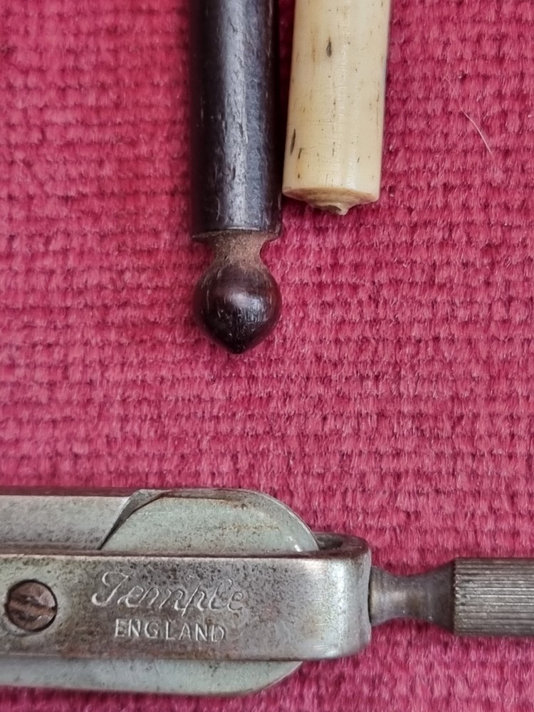 vintage architect /draughtsman tools pens etc