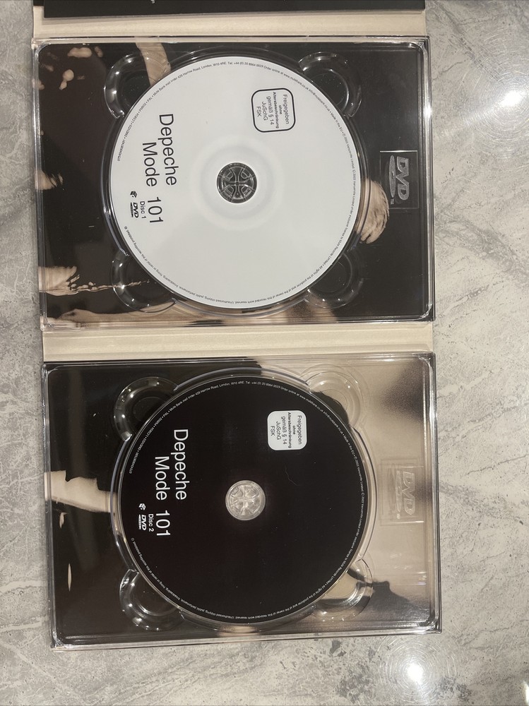 Depeche Mode - 101 - Used 2x Disc DVD - Check Area
