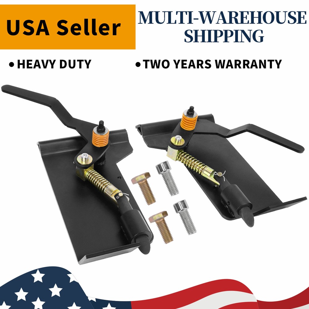 Skid Steer Loader Plate Latch Box Quick Attachment Conversion Adapter Weld On