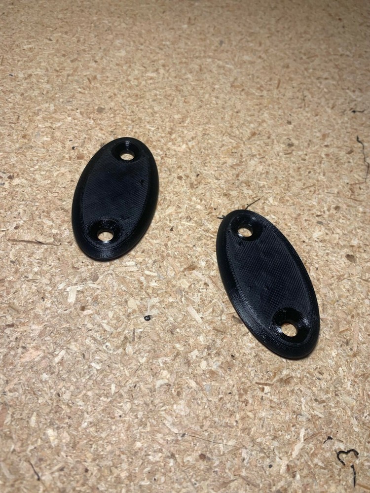 87'-07' Toyota mr2 sw20 | 2 Sun Visor Delete Bracket Plate