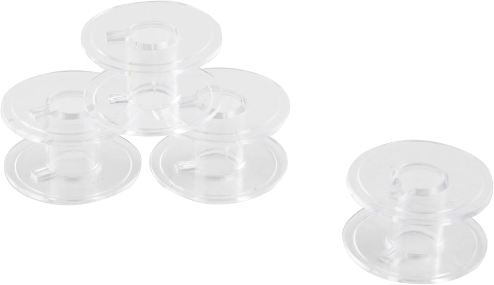 Singer Bobbins Class 15 Transparent, 4-Count