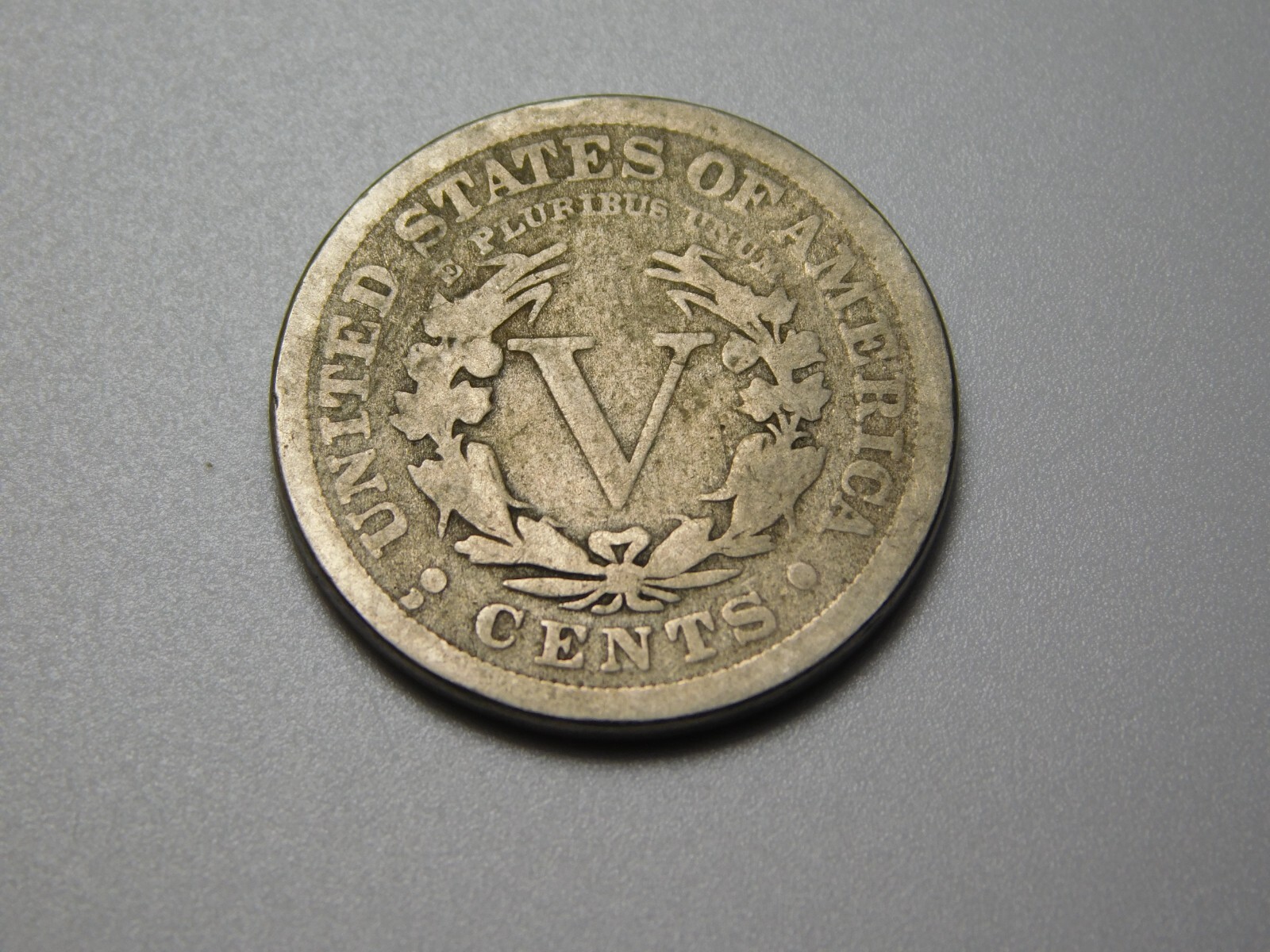 OLD US COIN 1912-D LIBERTY HEAD V NICKEL