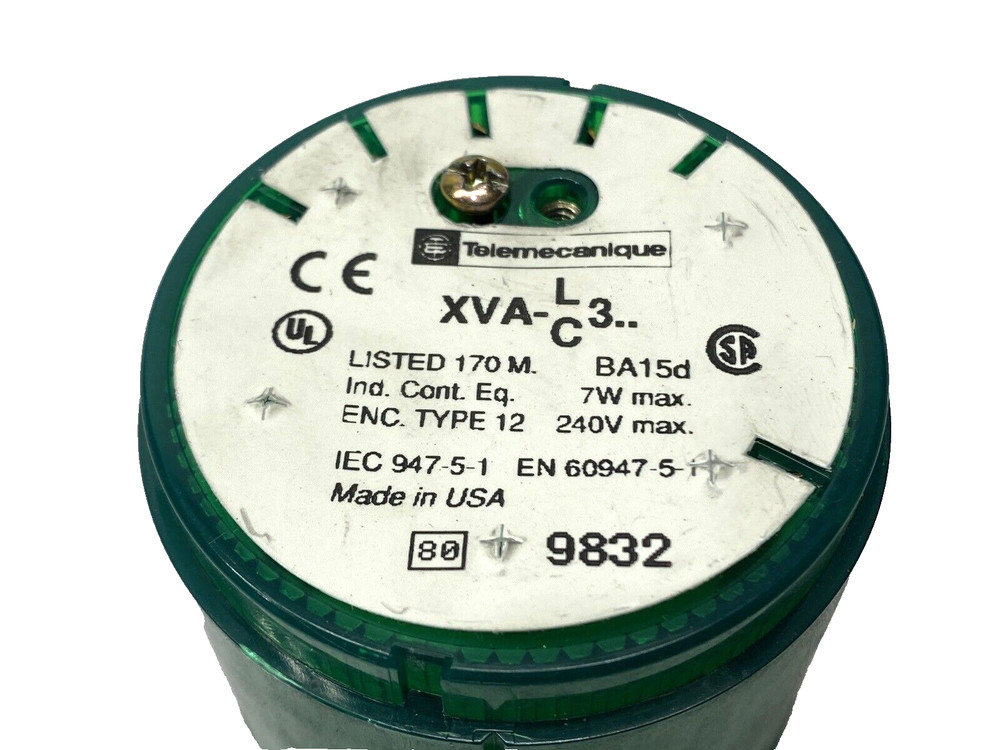 Telemecanique XVA-LC3 Green Stack Light 240V