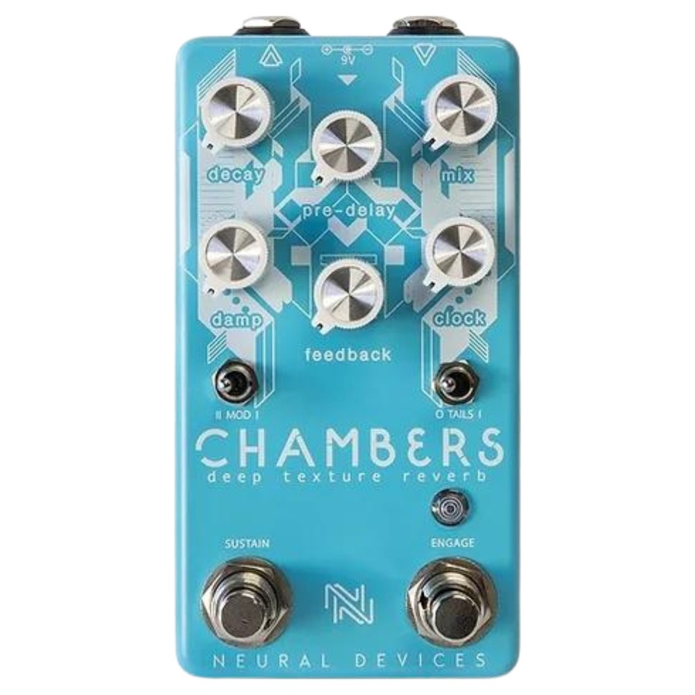 Neural Devices Chambers Reverb Effects Pedal
