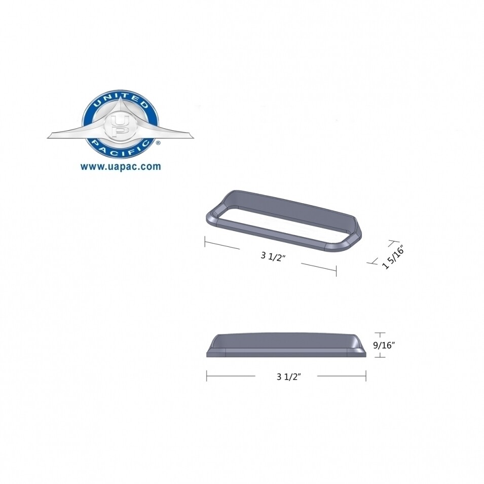 Freightliner Century Glove Box Emblem Bezel