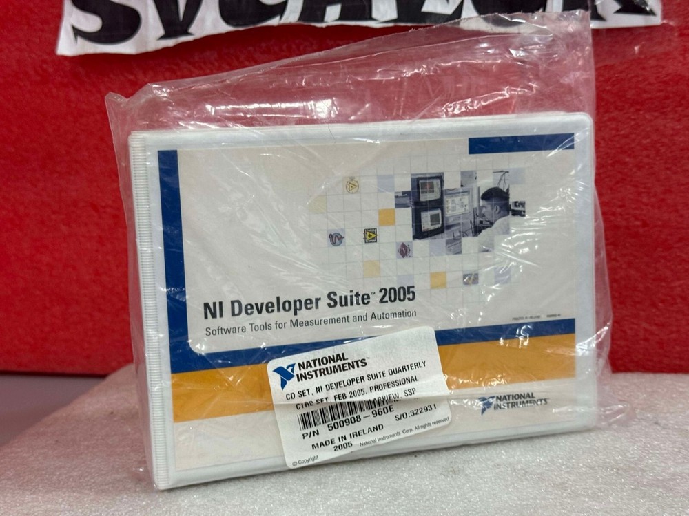 NATIONAL INSTRUMENTS 500908-960E SOFTWARE TOOLS DEVELOPER CD SET