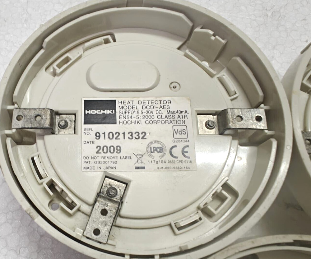 HOCHIKI HEAT DETECTOR DCD-AE3