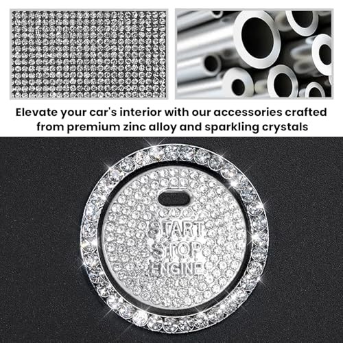 Bling car Engine one Key Start Button Cover one Key Start Stop Switch Button