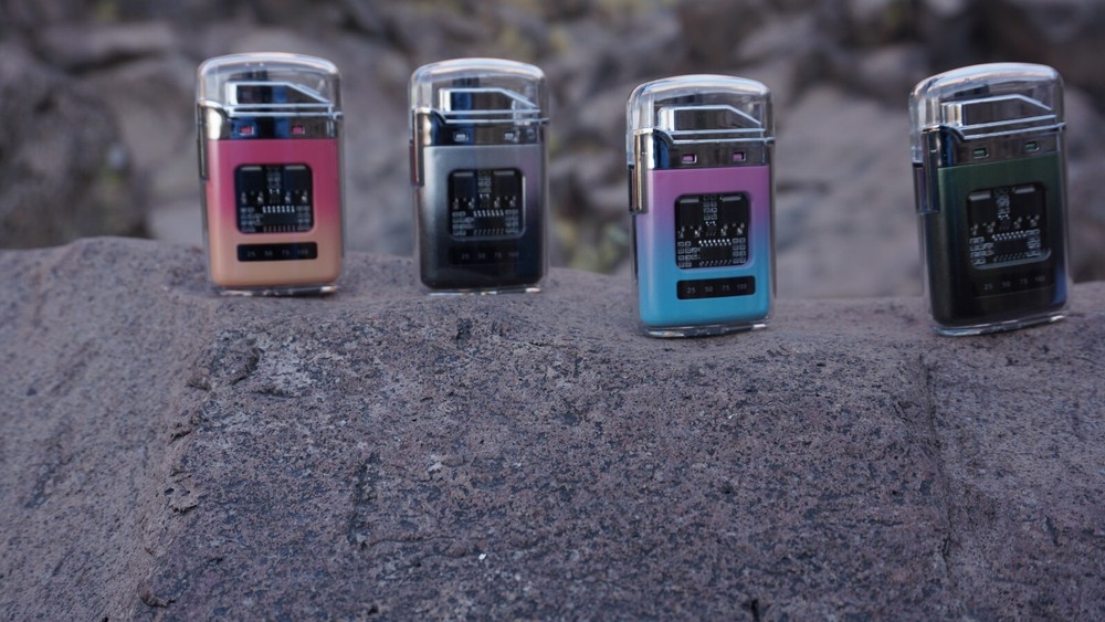 Four-Pack Electrical Arc Lighters Rechargeable with Type-C