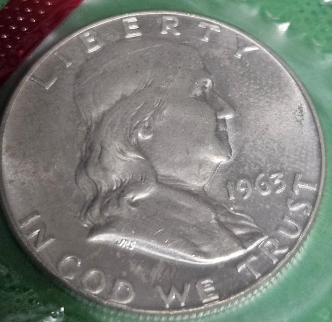 1963 PD US Mint Uncirculated Silver Mint Set in Original Packaging Free Shipping