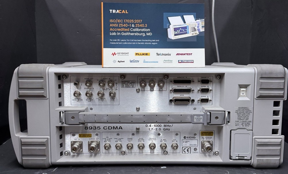 Agilent 8935/E6380A CDMA Base Station Test Set