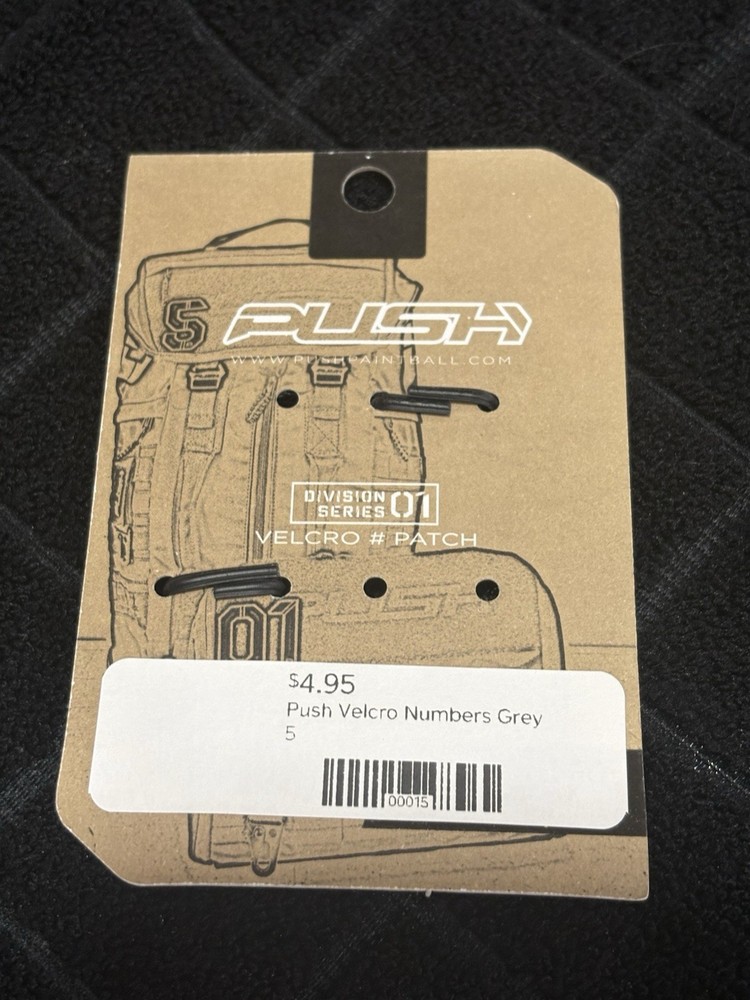NEW Push Paintball Patch -#5- LAS