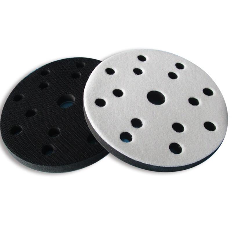 6 Inch (150mm) Sponge Interface Pad Hook Loop Sanding Disc Sander Backing Pads