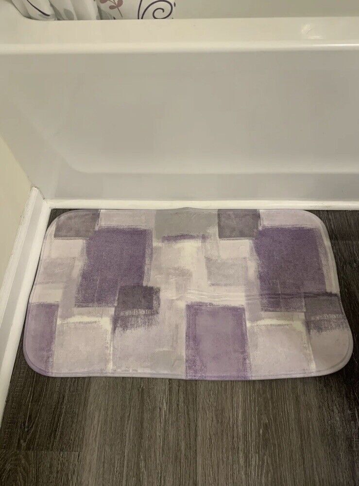 4psc Shower Curtain Set,Toilet Lid Cover,Anti Slip Floor Mat