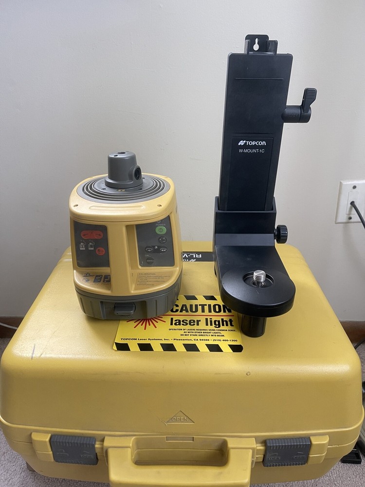 TopCon RL-VH3C Rotating Auto Leveling Laser GREEN Beam (UNTESTED)