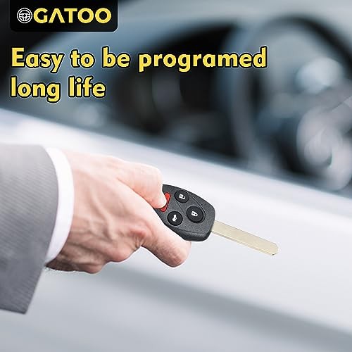 Key Fob Replacement Keyless Entry Remote Control Start fit for Civic 2006 2007