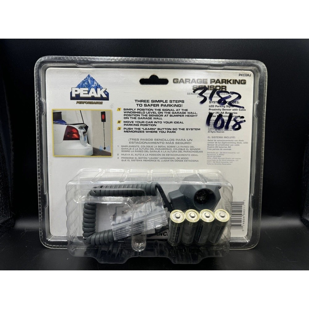 PEAK Performance Garage Parking Sensor LED Light System Easy Install PKCORJ