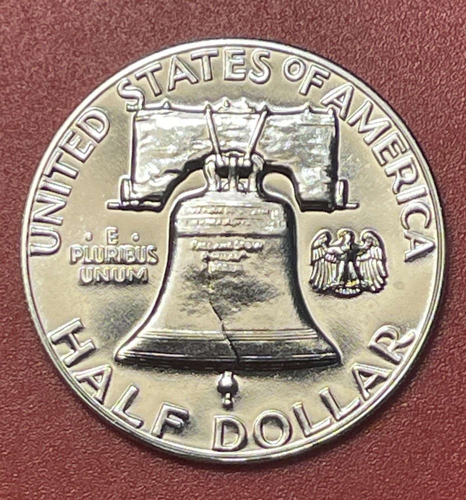 1960 Franklin Silver Proof Half Dollar, Gem.