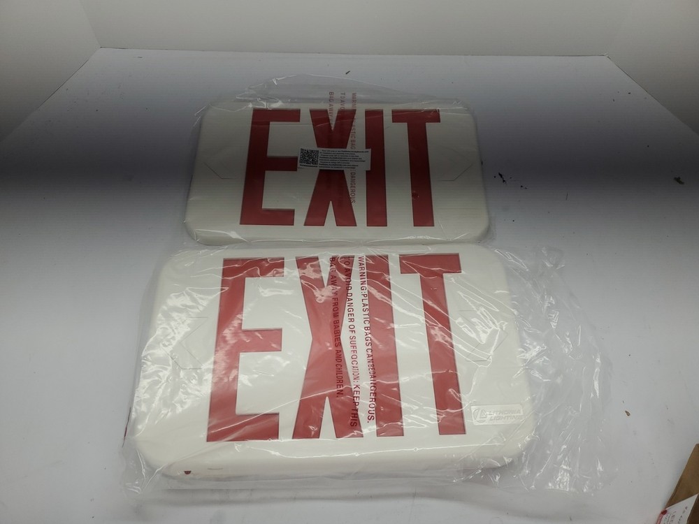 Lithonia Lighting Contractor Select Integrated LED White Exit Sign EXRG M6