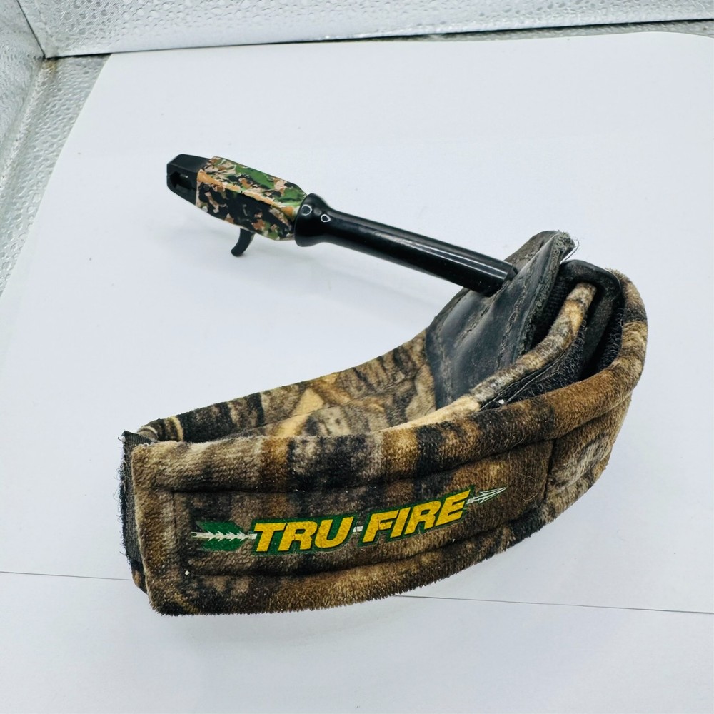 True Fire Compound Bow Release Brown Camo Archery Hunting