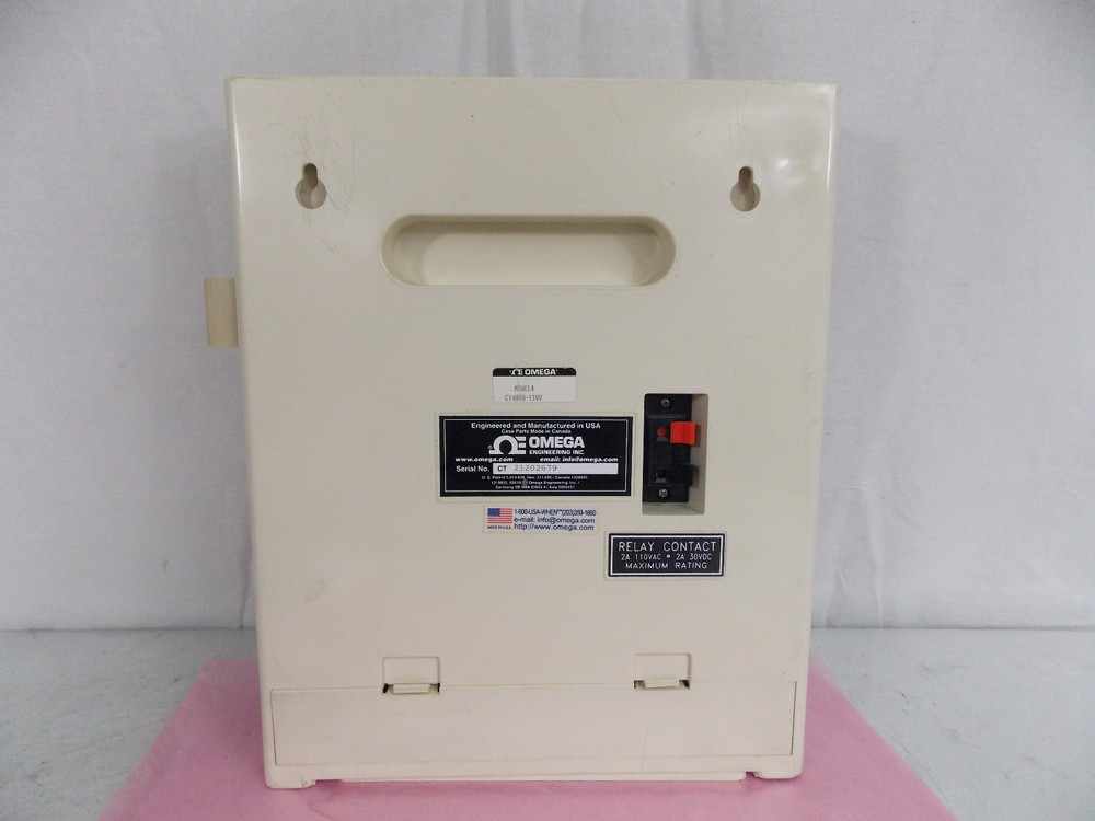 OMEGA CT485B-110V TEMPERATURE & HUMIDITY CHART RECORDER