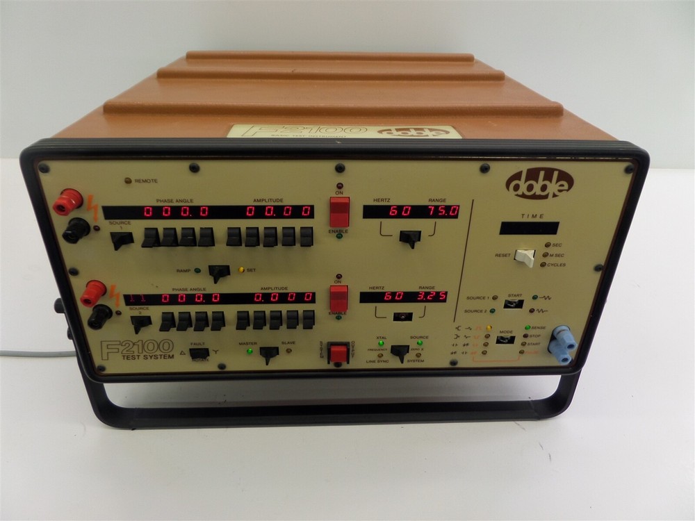 Doble F2100 Test System - Missing Switches