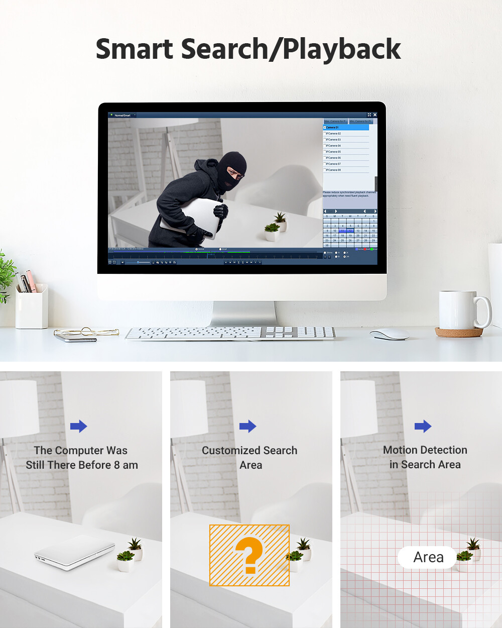 ANNKE 16CH 5MP Lite DVR 1080P Outdoor Security Camera System AI Human Detection