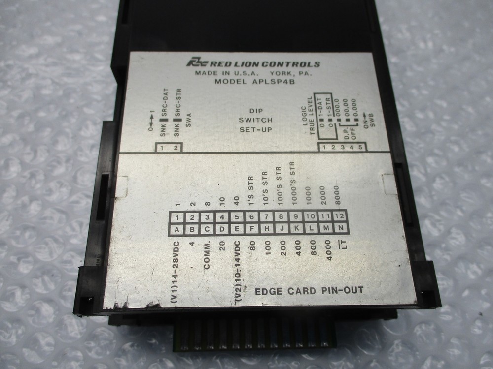 RED LION CONTROLS APLSP4B0 PANEL METER NSNP