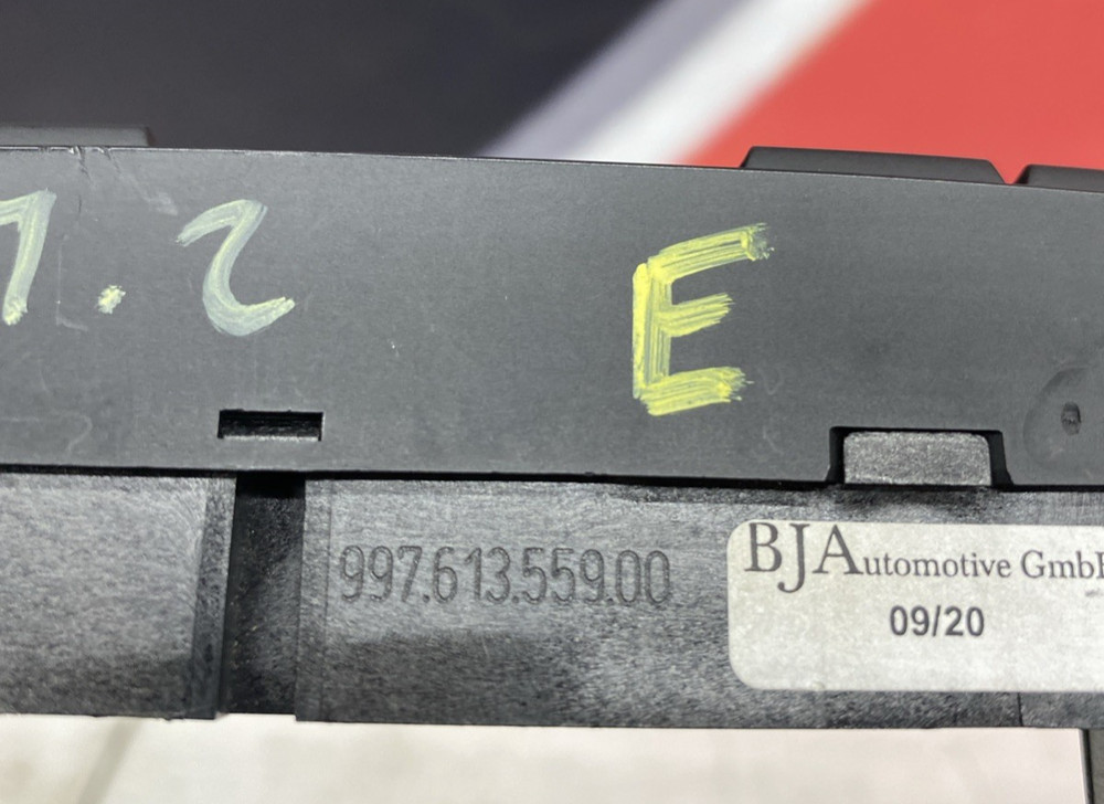 2010 Porsche Carrera 997.2 Control Element Combination Switch 99761355900