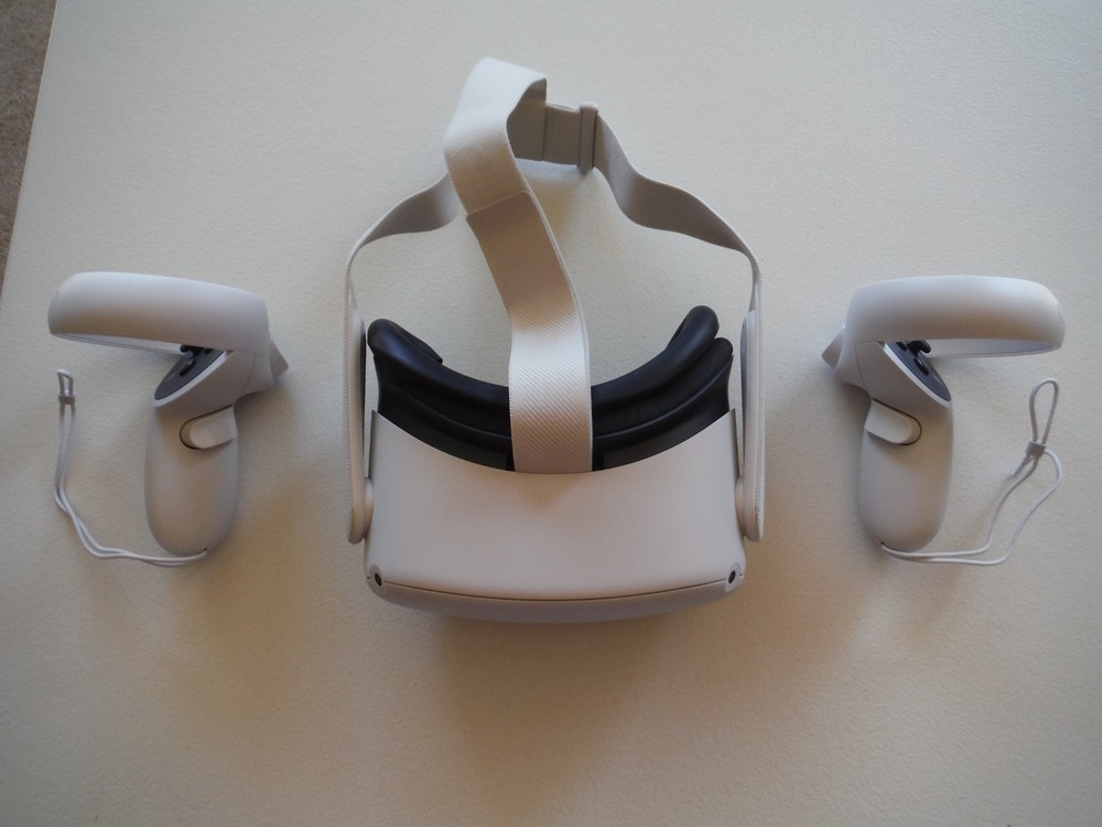 Meta Quest 2 (128GB) – All-in-One Virtual Reality Headset with Controllers