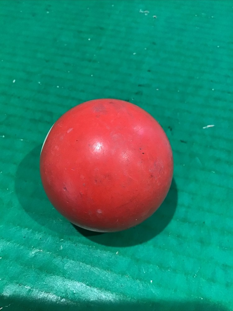 VTG Replacement Billiard Pool Ball 2 1/4" Diameter Number 3 Red Solid (B)