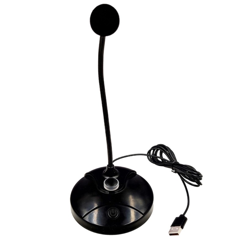 USB Microphone with Adjustable Stand for Gaming, Streaming, Podcasting on PC