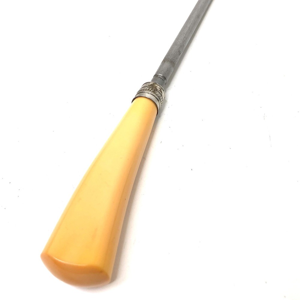 Vintage Butterscotch Bakelite Handle Knife Sharpener