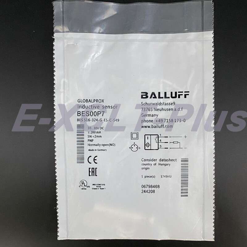 200mA Inductive Proximity Switch Sensor For BALLUFF BES 516-324-G-E5-C-S49