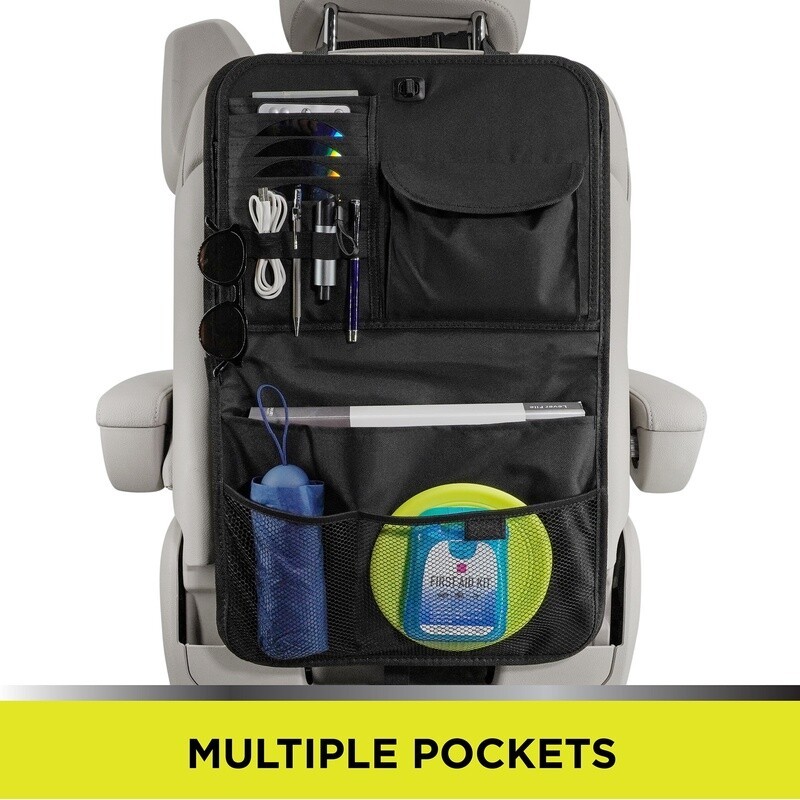 Multi-Pocket Car Backseat Organizer W/ Adjustable Desk Function Universal Fit US