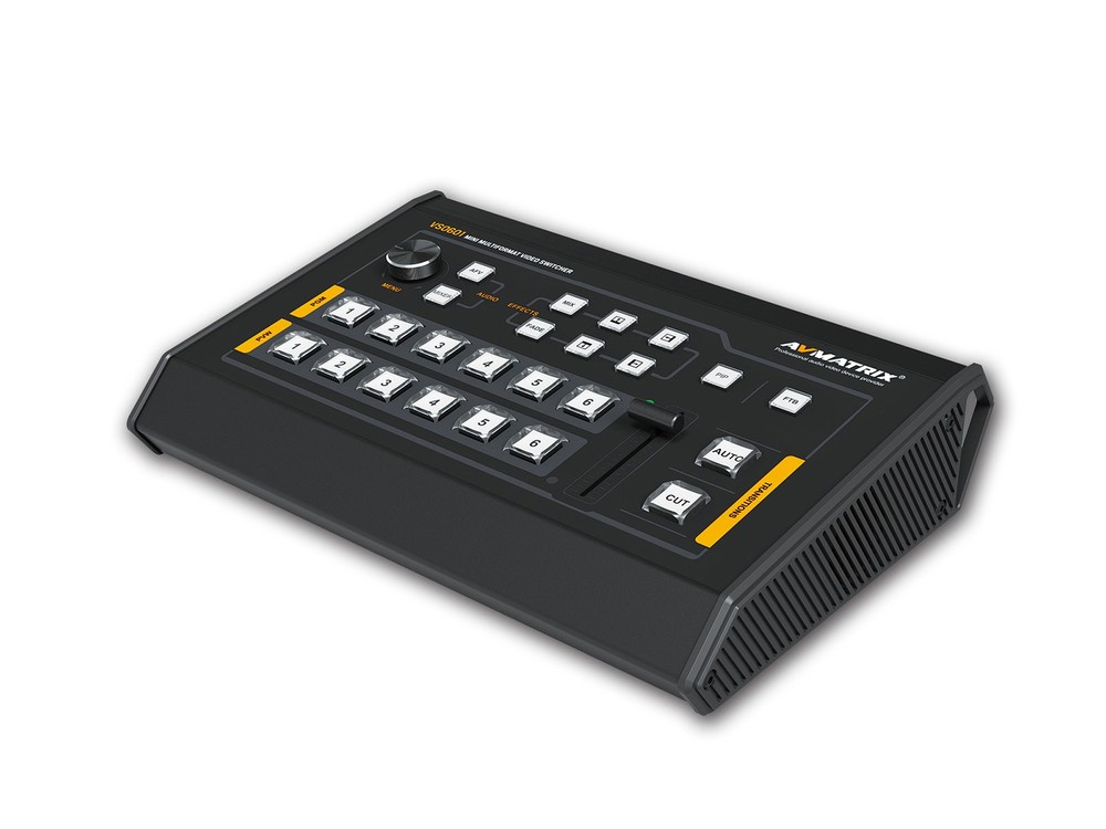 AVMatrix VS0601 Mini 6CH SDI/HDMI Multi-format Video Switcher