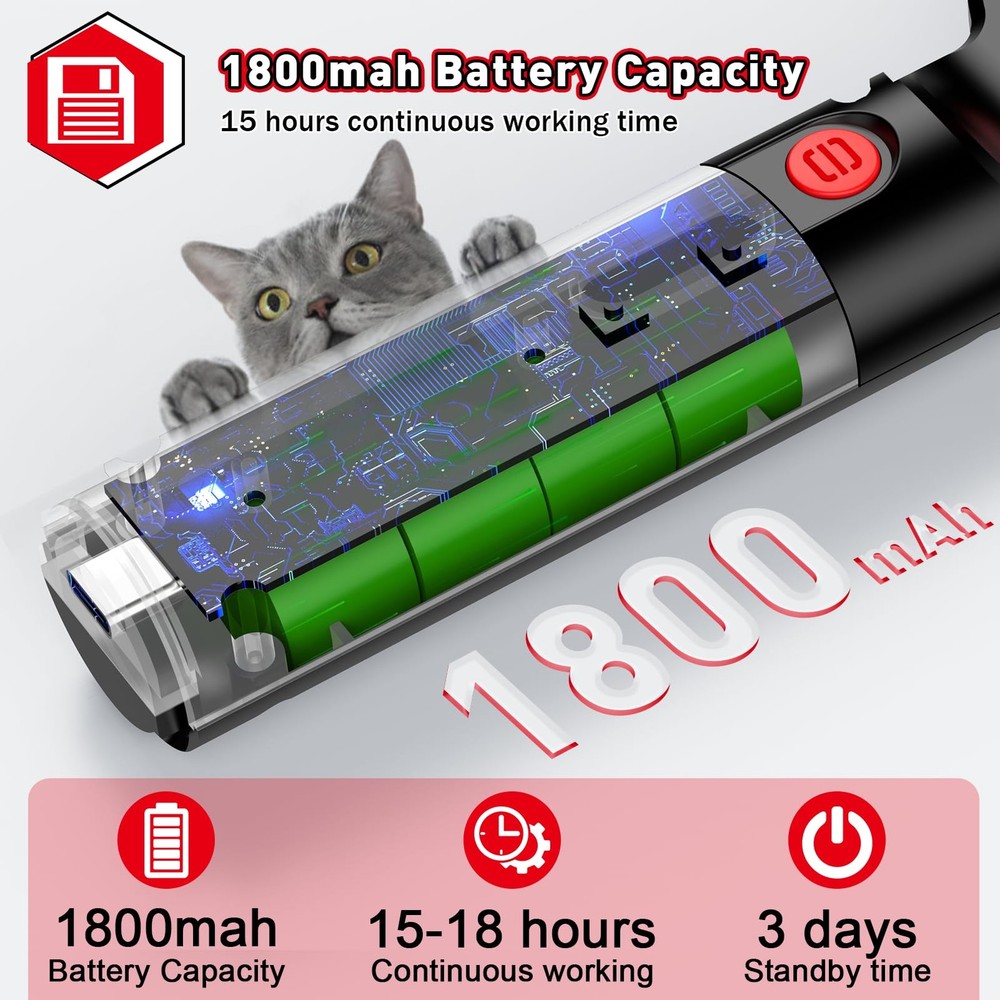 Pet Microchip Scanner ISO11784/85/FDXB/EMID Wireless Bluetooth USB Reader