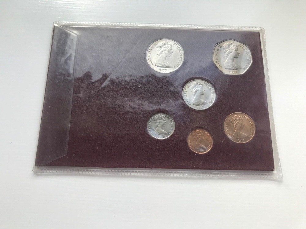 1977 SOLOMON ISLANDS UNCIRCULATED 6 COIN SET