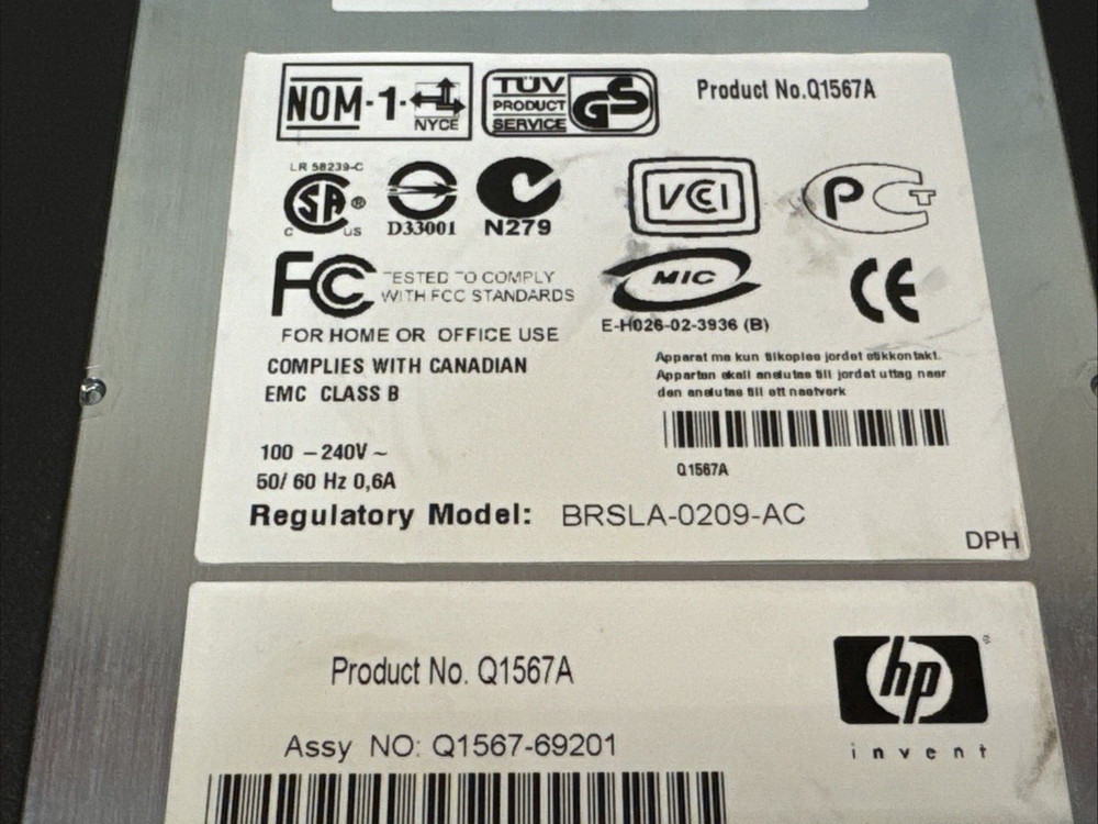 HP StorageWorks DAT 72x6 Autoloader Tape Drive (Q1567A)