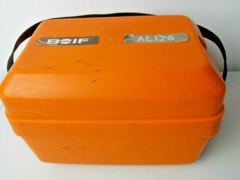 BOIF AL-126 Surveyor's Tool With Hard Storage Case UNTESTED Pre-owned