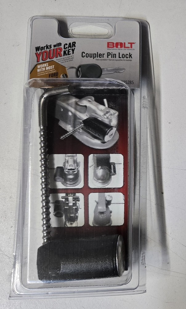 BOLT Lock #7025285 Coupler Pin Lock Ford Key