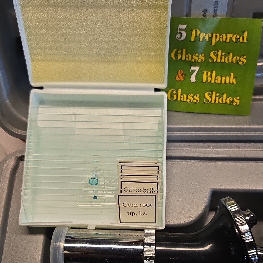 AmScope M30-ABS-KT1 Microscope Kit with Slides and Accessories