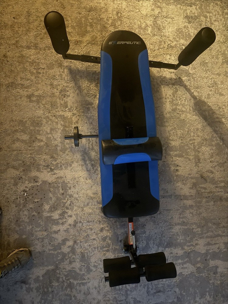 Exerpeutic Inversion Table Alternative Traction Table with 300 LBS Weight Cap...