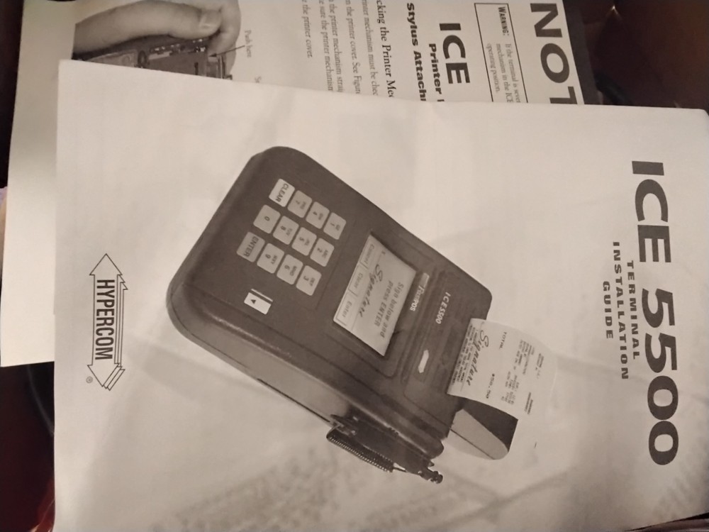 POS HYPERCOM ICE 5500