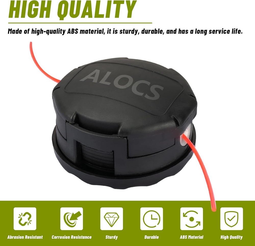 DWO1DT995 Weed Eater Head Replacement for Dewalt Quick Load String Trimmer Head