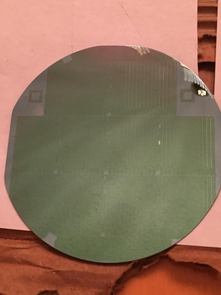 4" Unknown NITF Silicon Wafer 1980s Extremely Rare