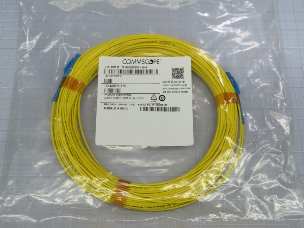 COMMSCOPE CX1A0002R0D02-044M FIBER OPTIC CABLE T177122