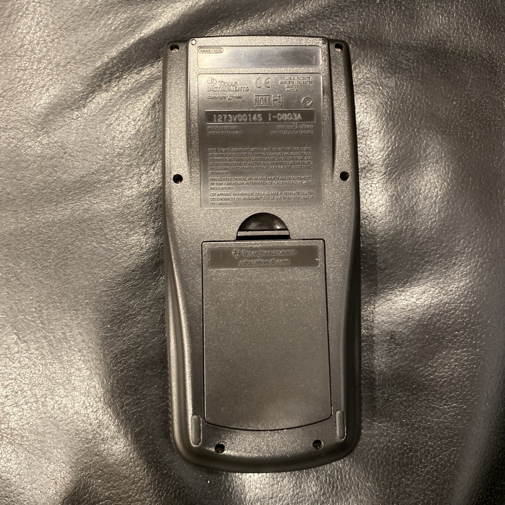 Texas Instruments TI-83 Plus Silver Edition Graphing Calculator— Missing Cover