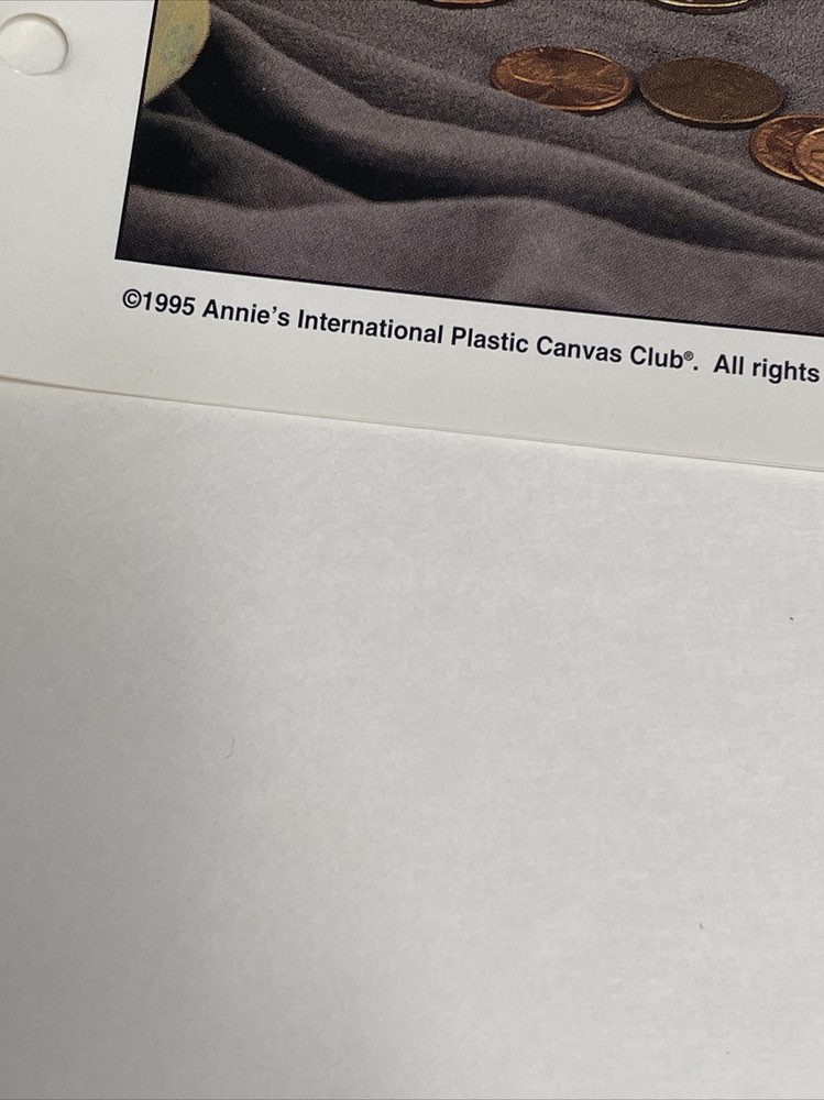 Musical Train Bank Annie's Plastic Canvas Pattern